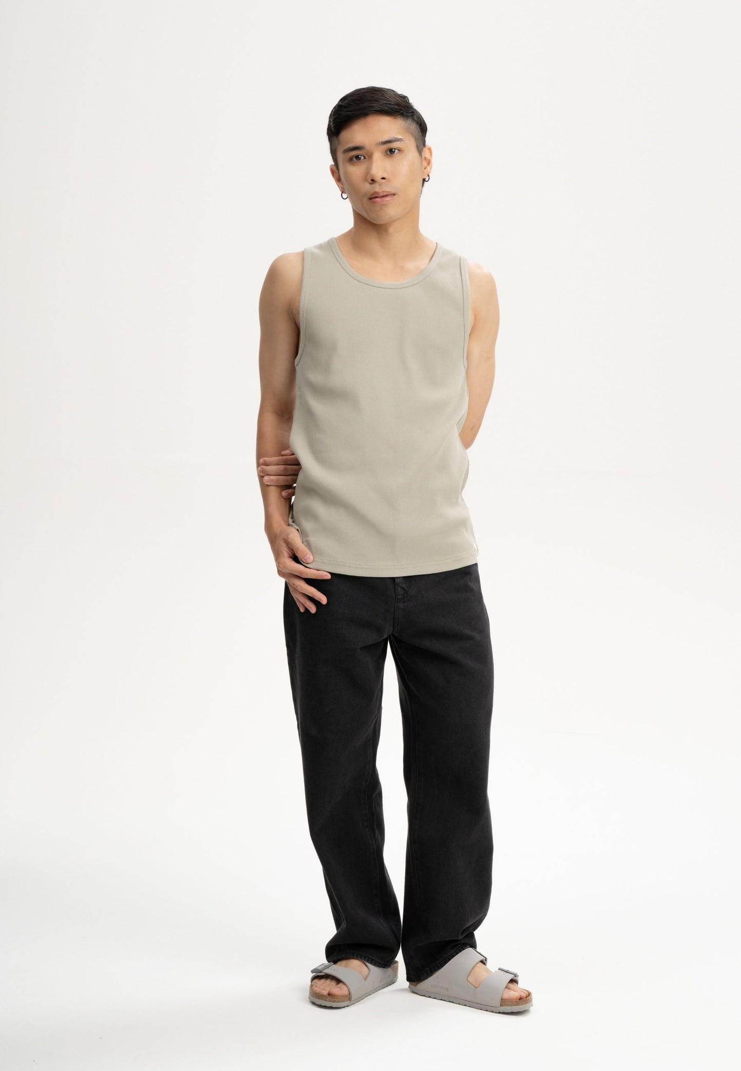 Tanktop de canalé estilo OSHIN